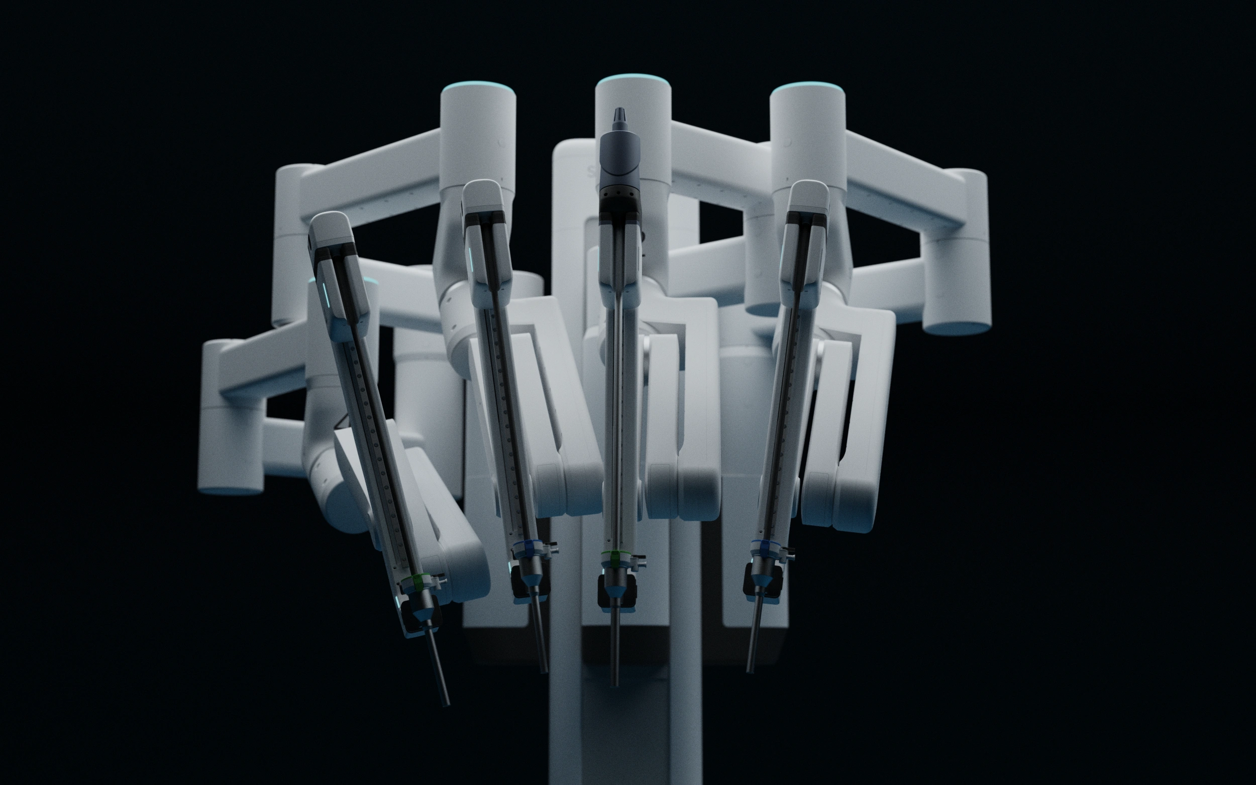 Surgical Robot blue-renders 2